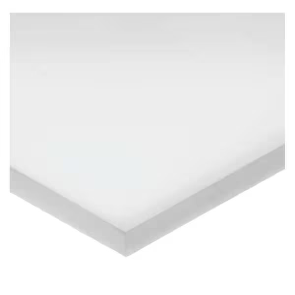 Manufacturer Varies White Polystyrene Polystyrene Sheet 12″ L x 12″ W x 1/8″