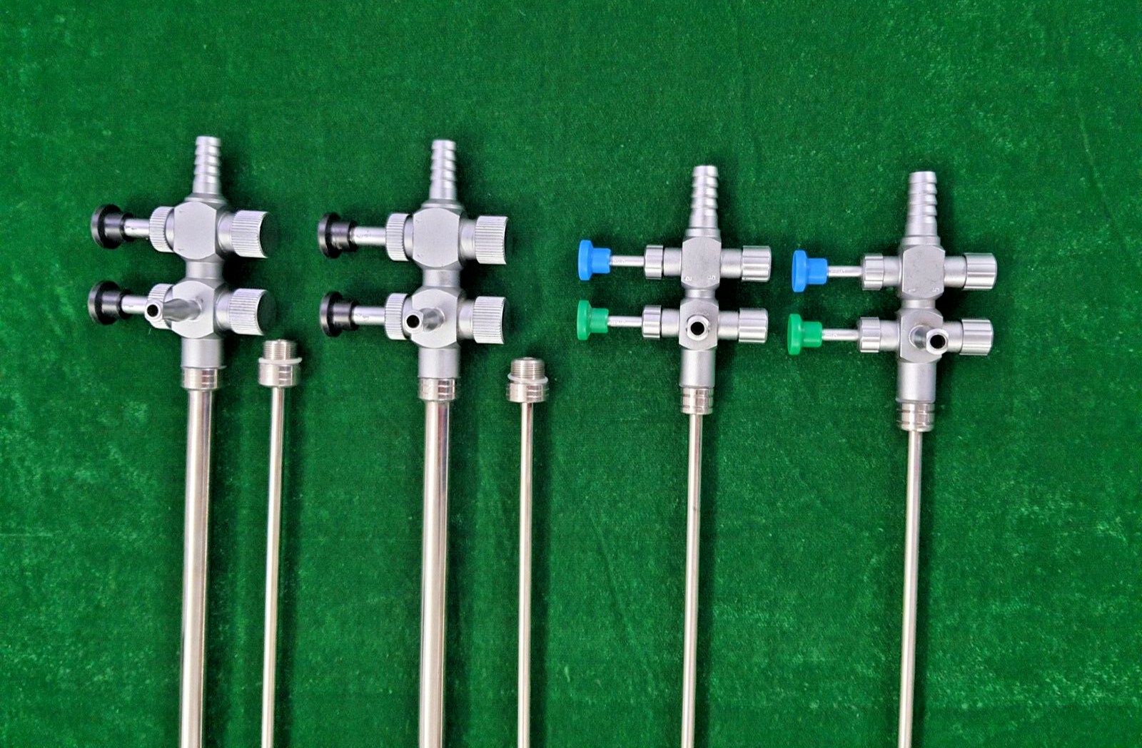 4pc Laparoscopic Trumpet Suction Irrigation 10mm/5mm Surgical Instruments