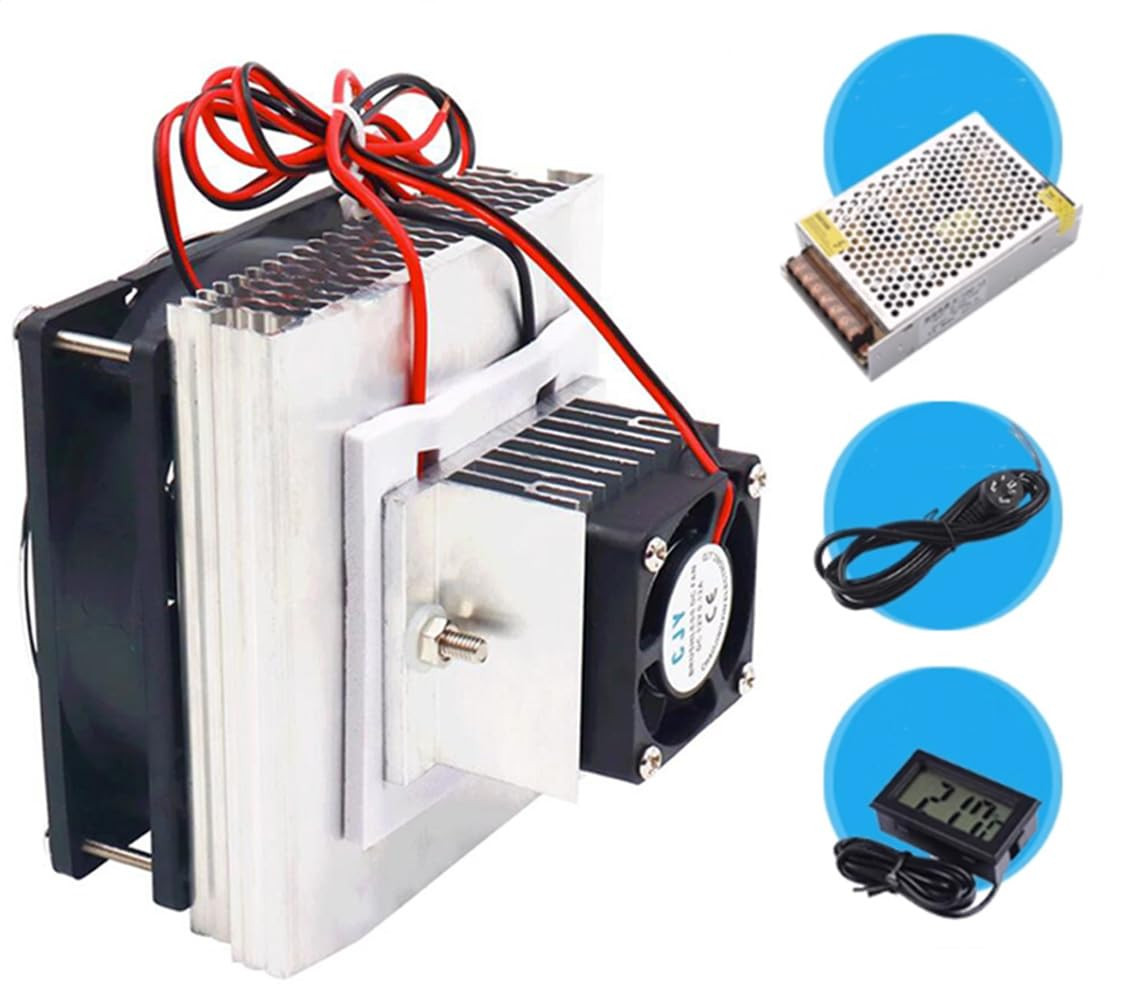 Mini Air Conditioner DC 12V DIY Thermoelectric Peltier Refrigeration Cooling