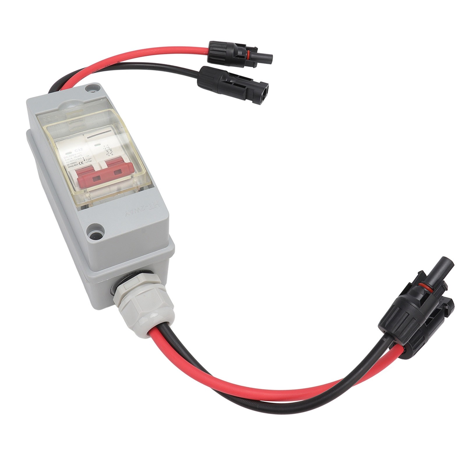 (with Cable And PV Connector)Solar Panel Disconnect Switch 500V 32A MCB DC
