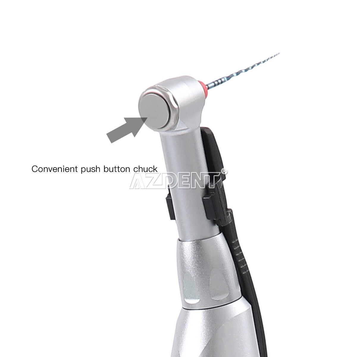 AZDENT Dental Cordless LED Endo Motor 16:1 Reduction Contra Angle Treatment