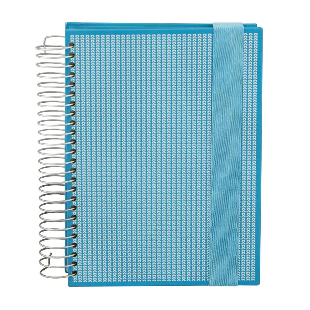 Mucho Spiral Notebook A5 (Filigree Turquoise)