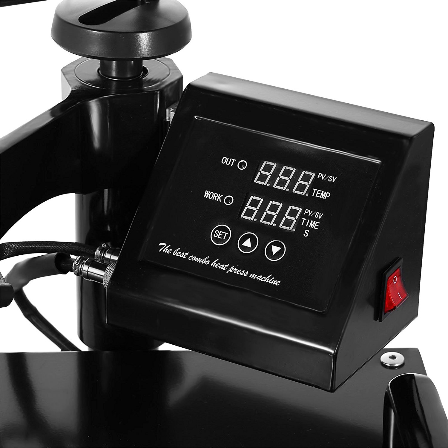 15″x15″ 5 in 1 Heat Press Machine Transfer Sublimation T-Shirt Mug Hat Plate