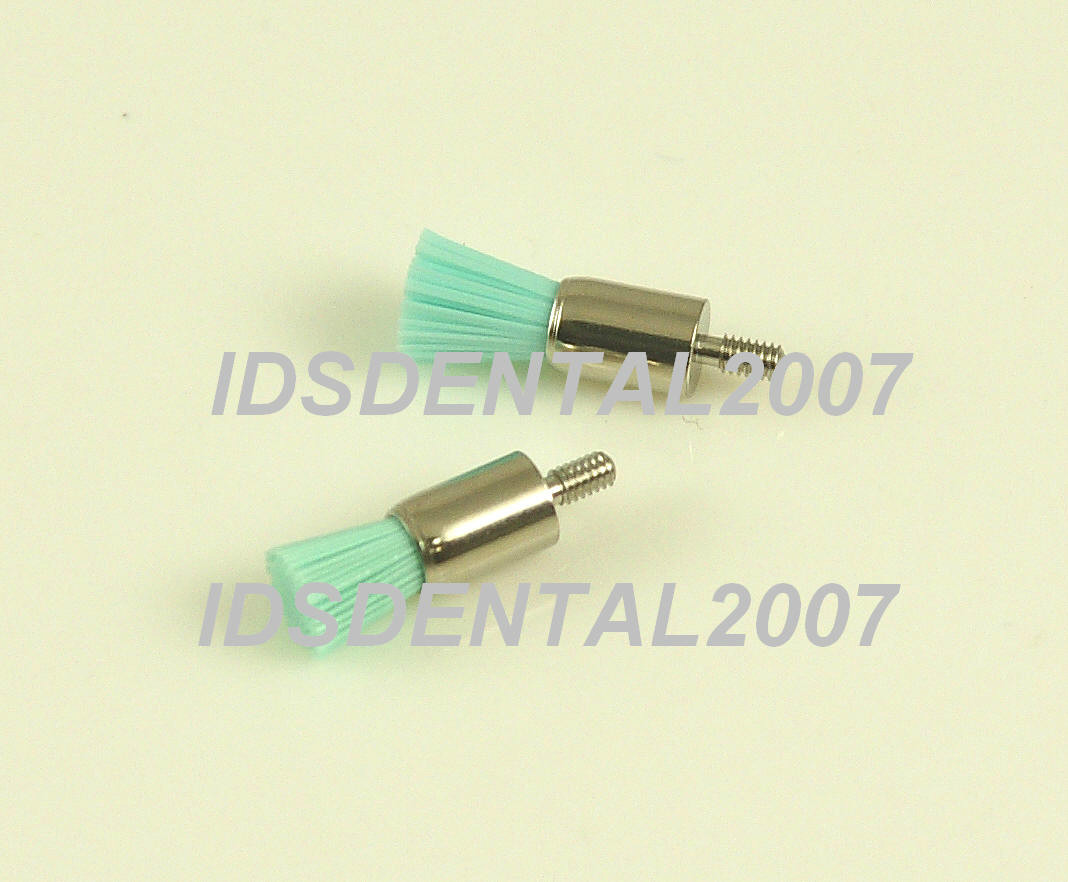 288 PCS Dental Prophy Brush Screw Type Green Pink Color 144pc/box