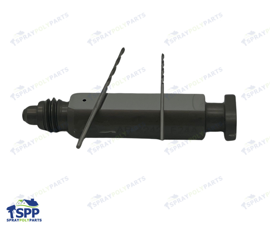 AR4242 Mixing Chamber with 3 drill bits, Graco Fusion Air Purge AP