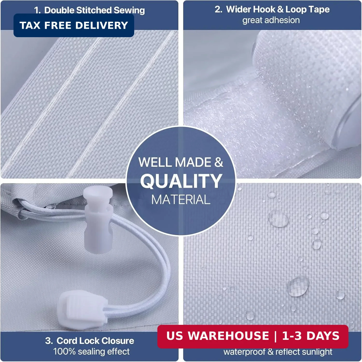 LOVIGA Portable Air Conditioner Window Vent Kit, 100% Sealing Portable AC Window