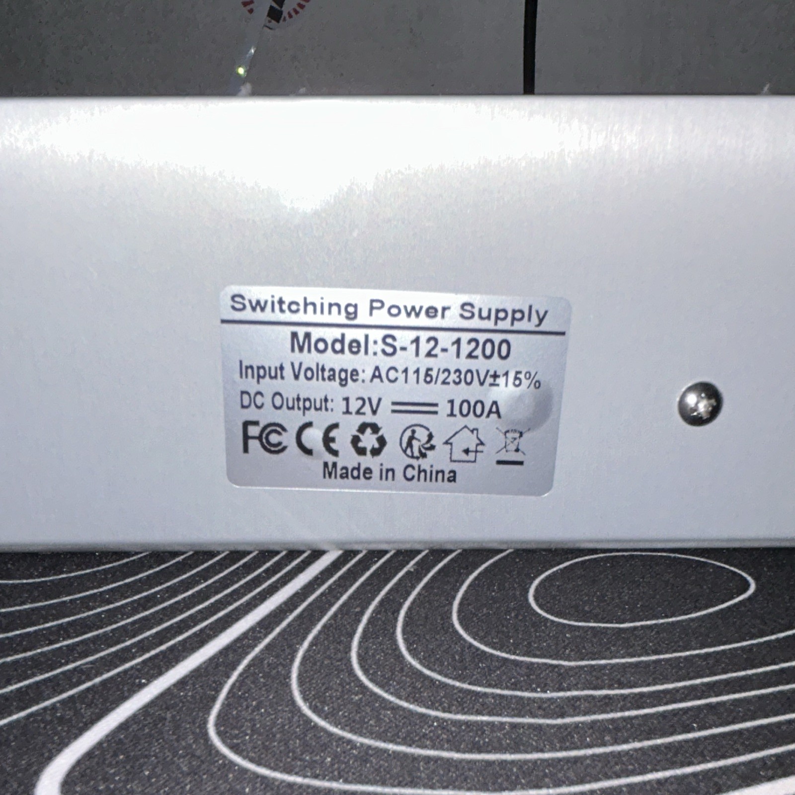 2 12v 100a 1200w Power supply’s