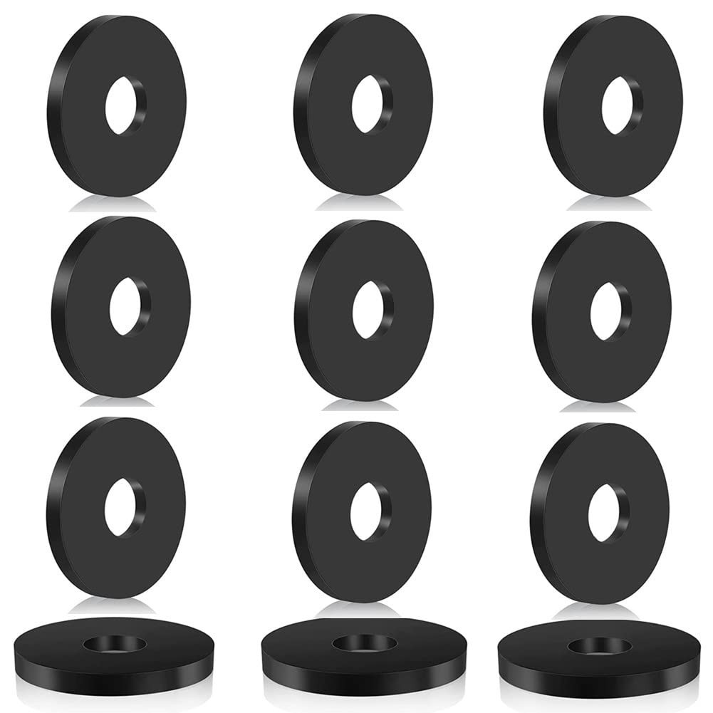 Heavy Duty Rubber Washers 25 Pcs Abrasion Resistant 1 OD X 1/4 ID X 1/8 Inch