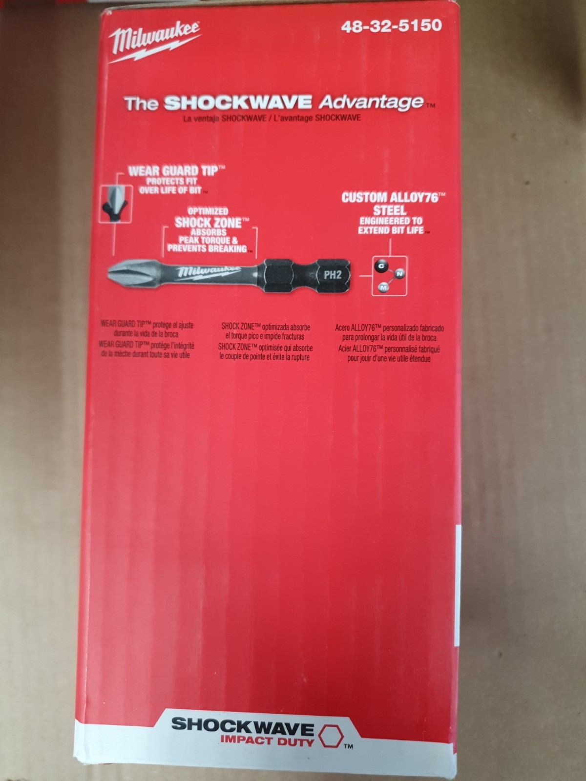 Milwaukee Shockwave Impact Duty Driver Bit Set 100Pc 48-32-5150