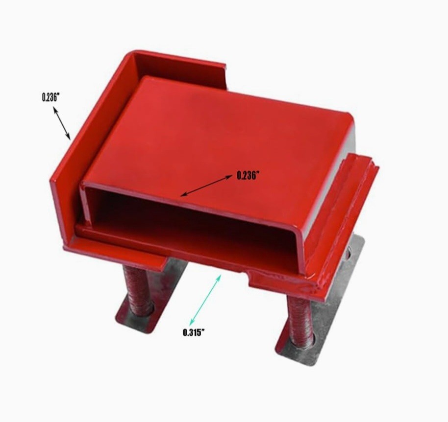 Foghorn Construction Heavy-Duty Bolt-On Keyed Lock Box for Shipping Containers