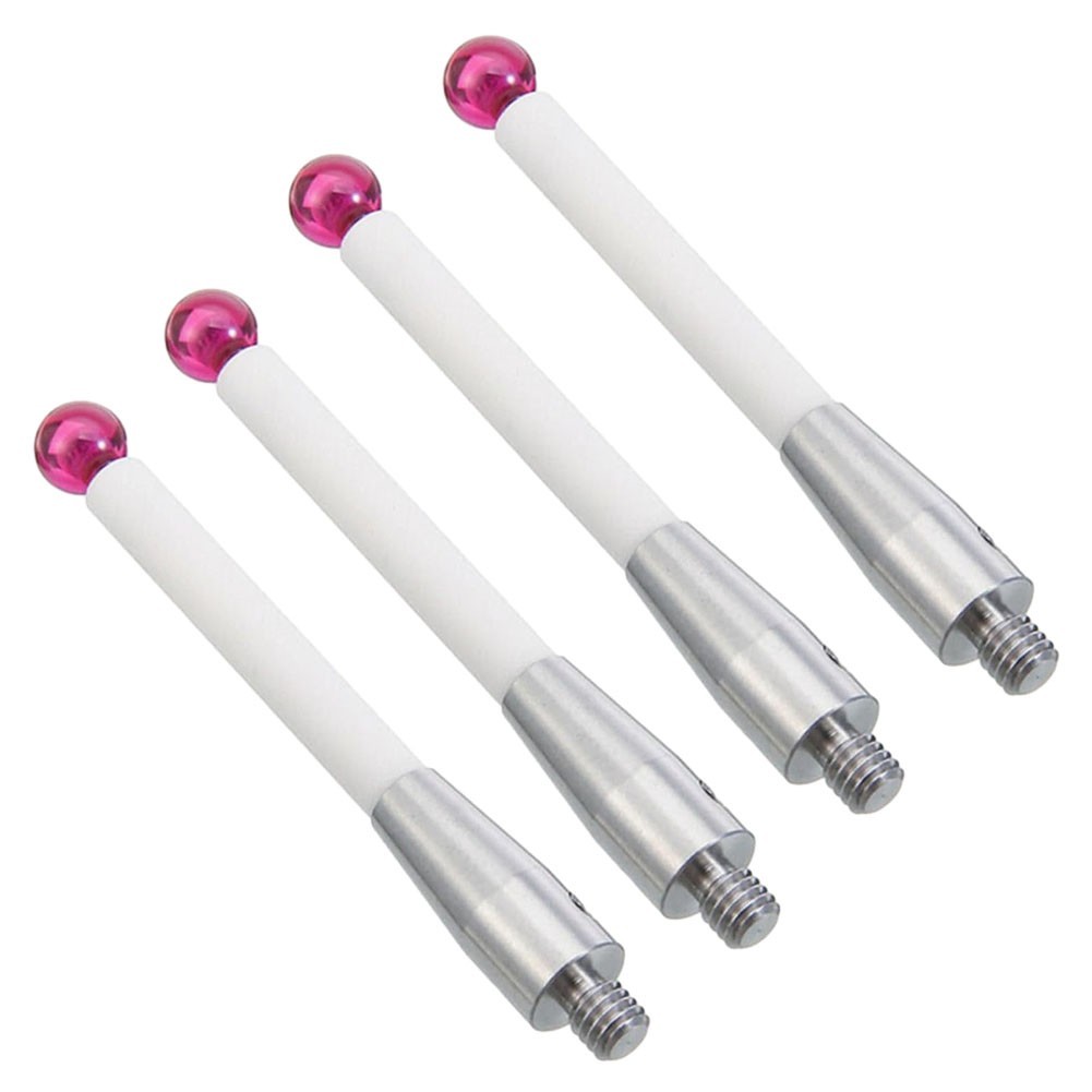 4Pcs For Renishaw A-5000-3709 CMM Probe Stylus 50mm-Ceramic Stem – 6mm Ball NEW