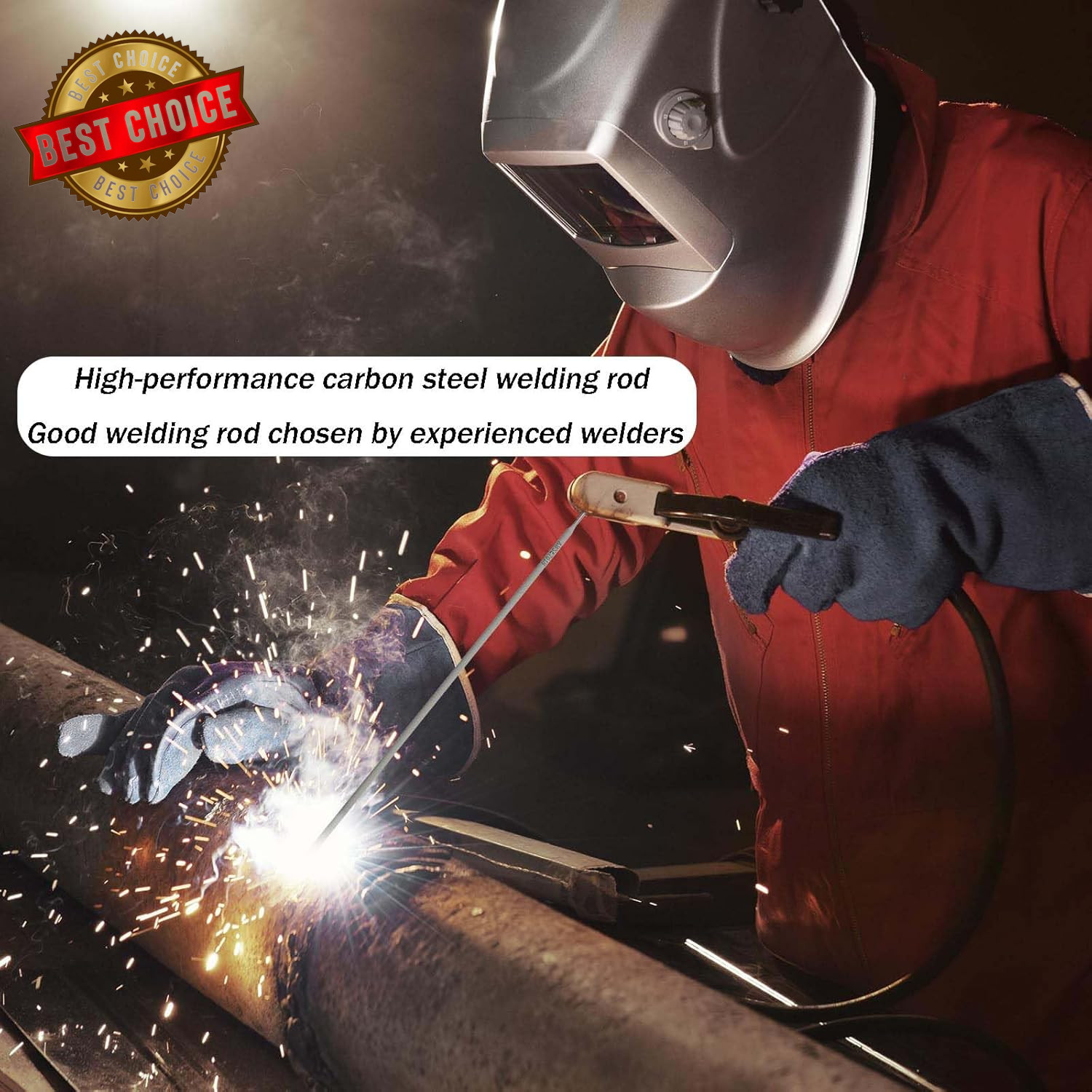 50PCS J422 Welding Rods 1.8Mm, Mild Steel Electrodes, All Position Stick Rods, S