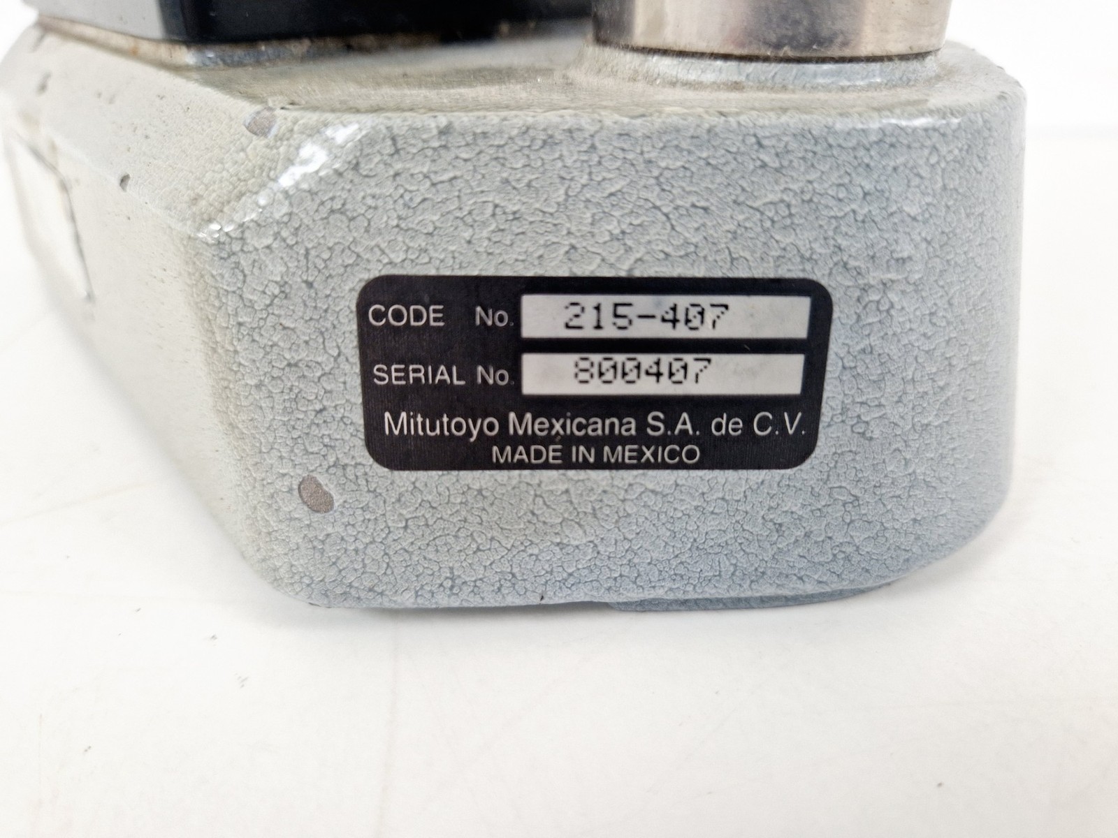 Mitutoyo 543-552A Dial Indicator 543 Digimatic 1 In/25.4mm w/ 215-407 Stand