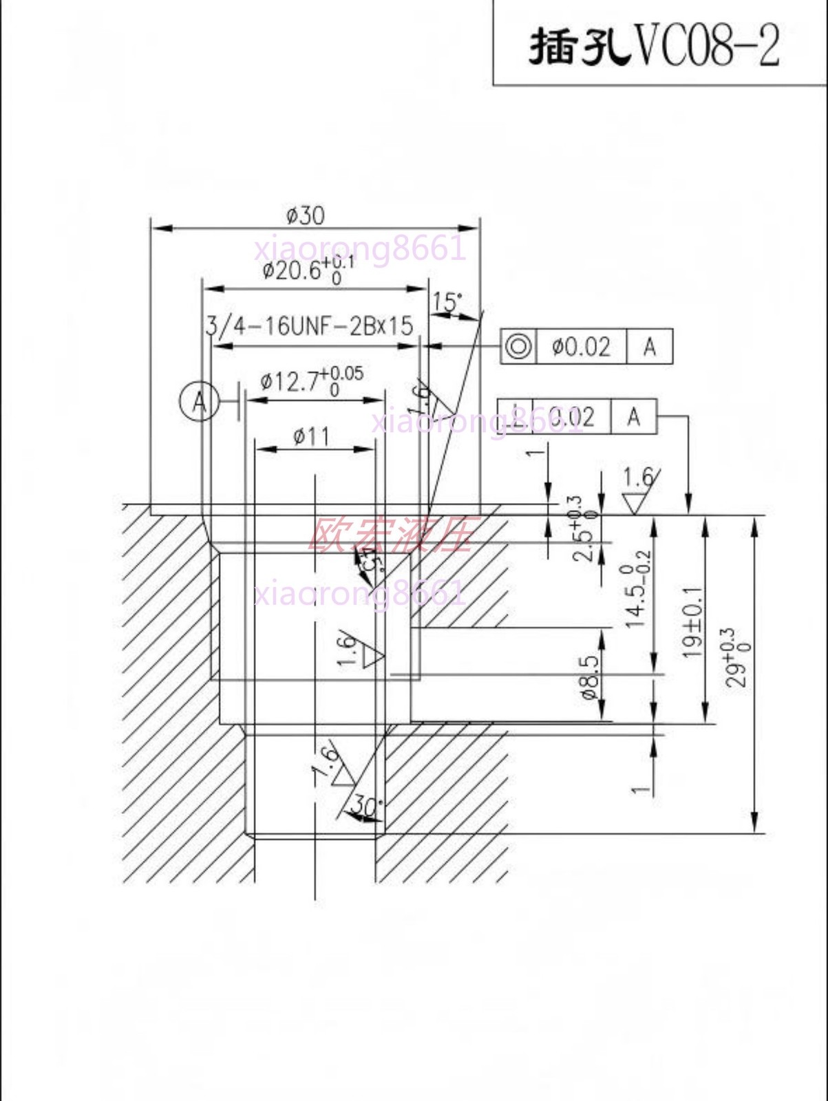 Manual Hydraulic Relief Drop Valve for Car Tail Lift Cylinder Pressure Release