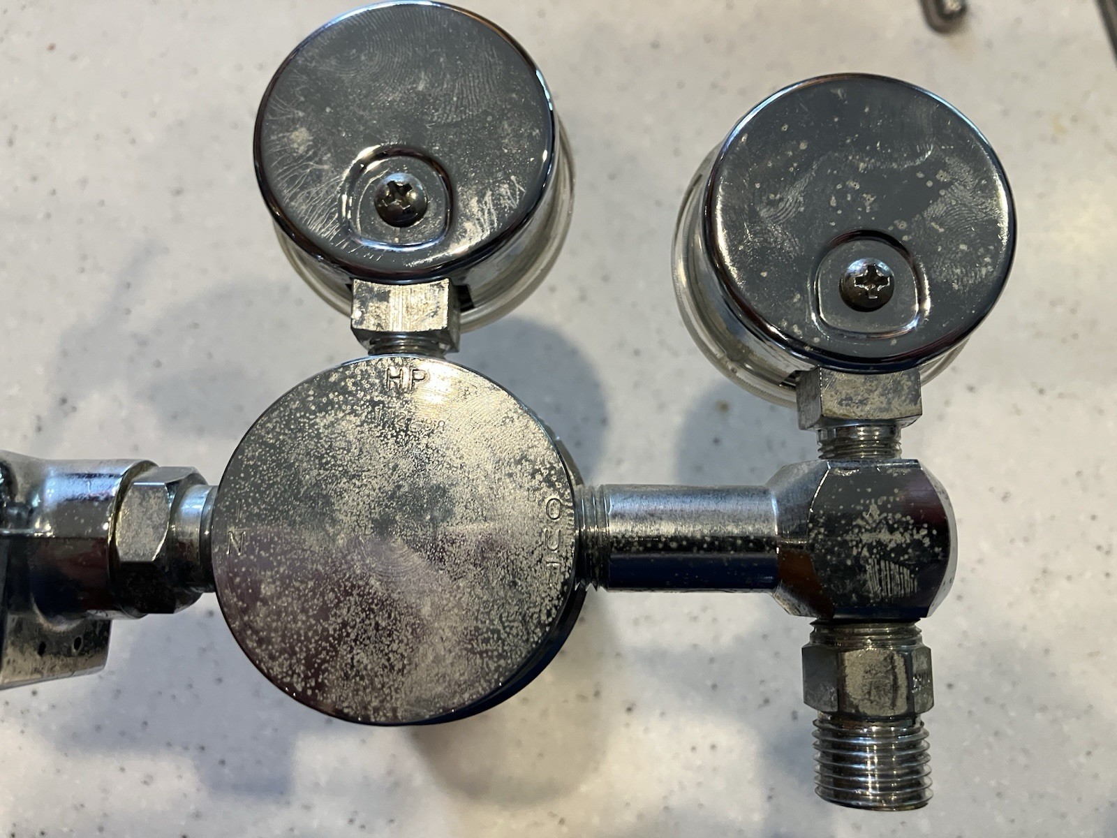 John Bunn Co. Gas Oxygen Regulator Valve Gauge Model 0150 051