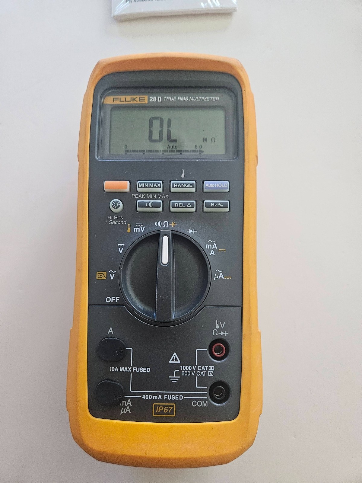Fluke 28 II Rugged True RMS Multimeter kit