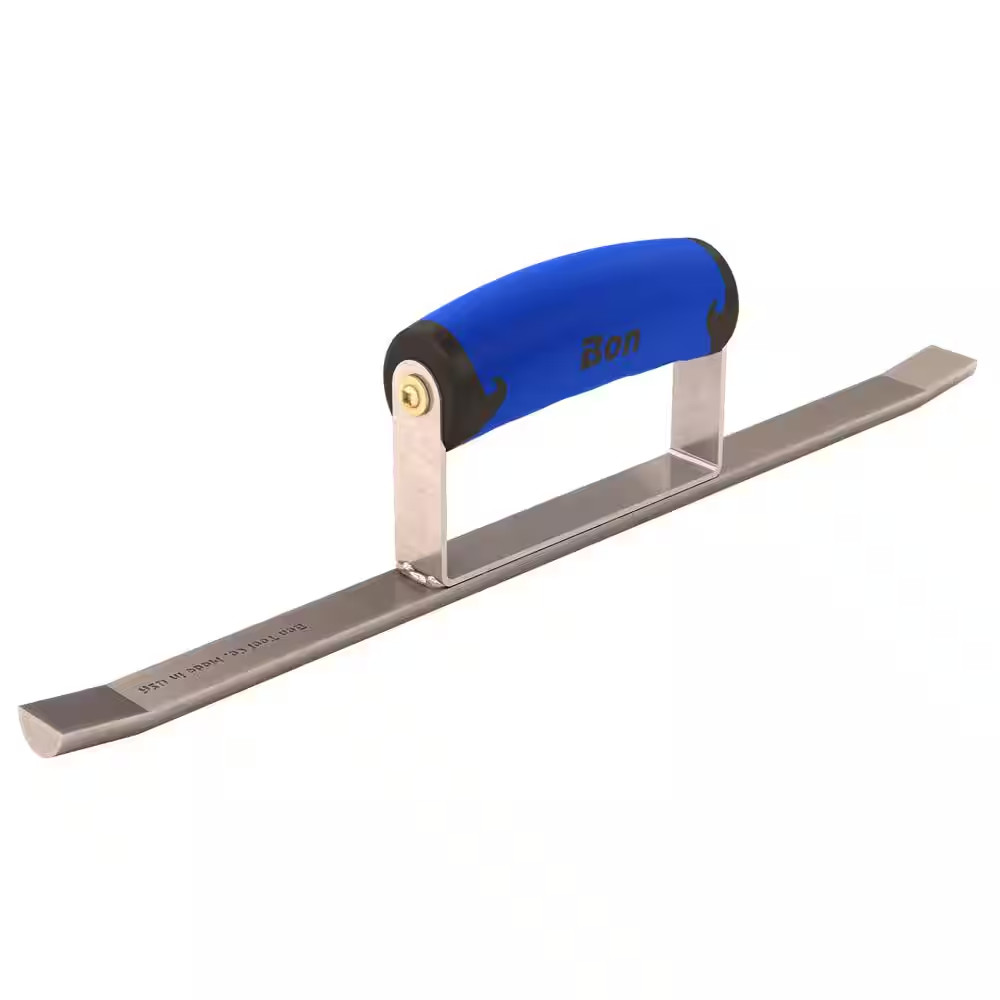 14 In. X 3/4 In. Half round Sled Runner/Jointer with Comfort Wave Handle