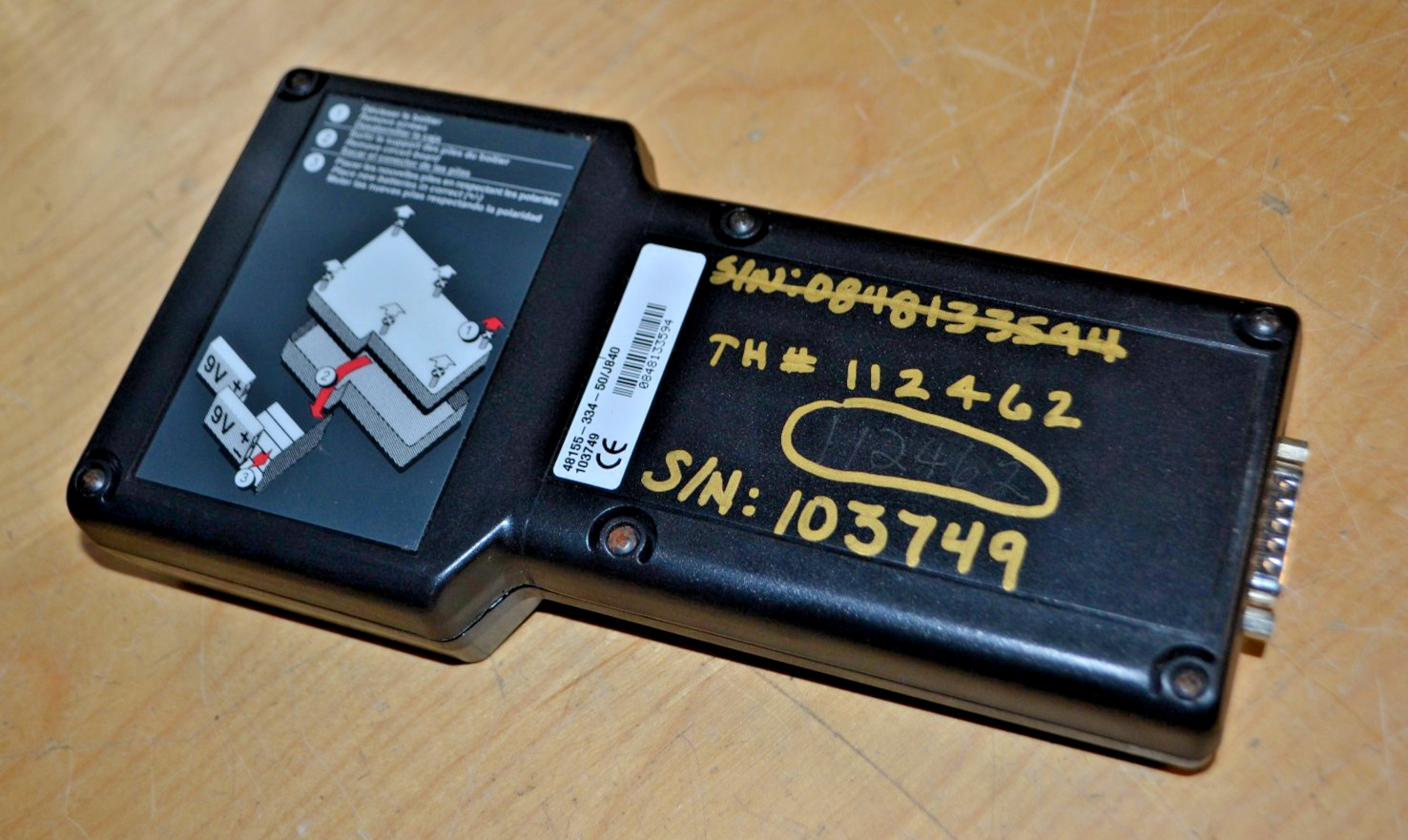 Square D Schneider Electric ~ S33594 Hand Held Breaker Tester (HHTK) ~ UNIT ONLY