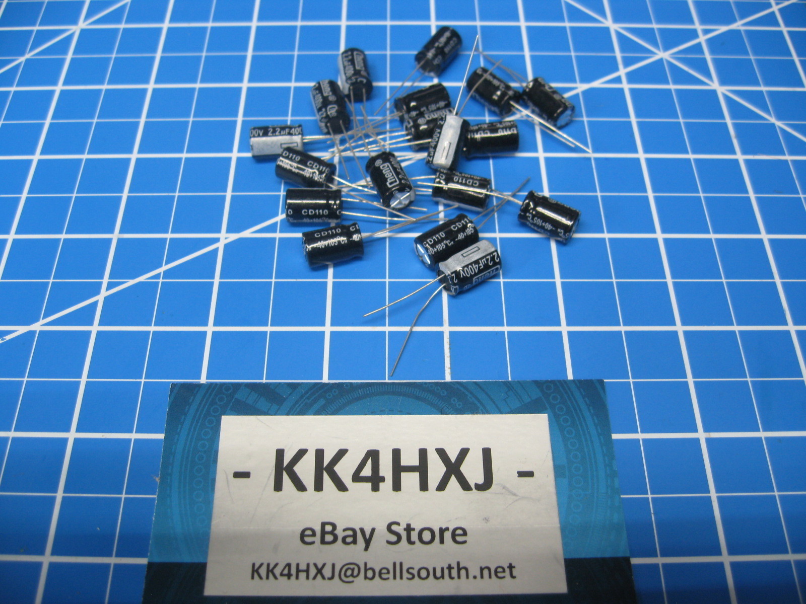 Radial Electrolytic Capacitors – 400V 2.2uF – Imported – 10 Pieces