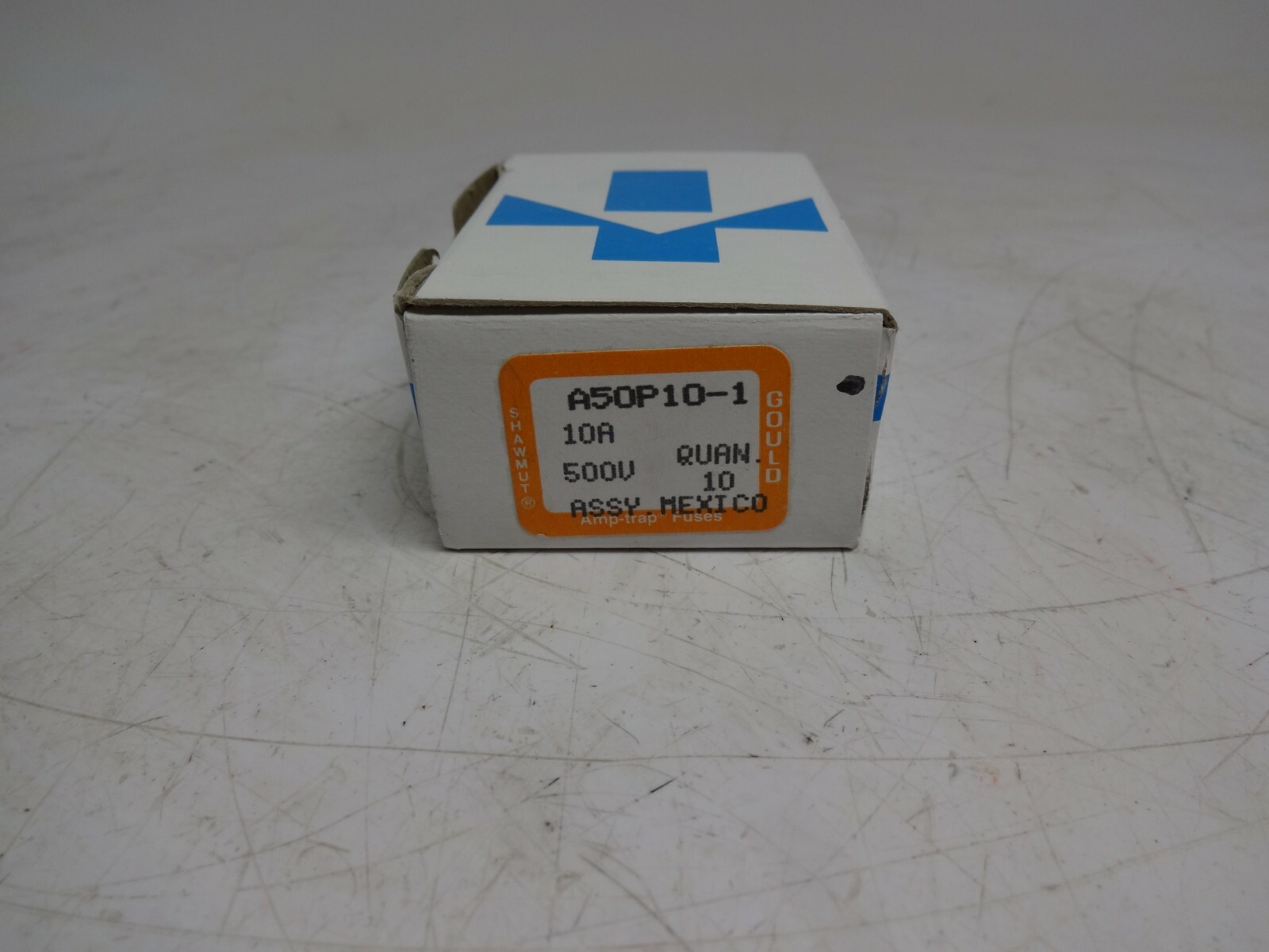 Lot of 10 Gould Shawmut Amp-Trap A50P10-1 A50P10 Type 1 Fuse 10A 500 VAC