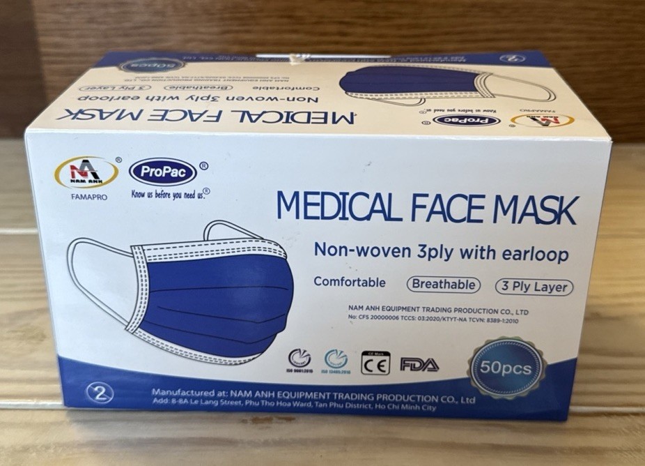 Medical Face Mask 3ply 50 PCS | Industrial DIY Crafting Woodwork | NEW