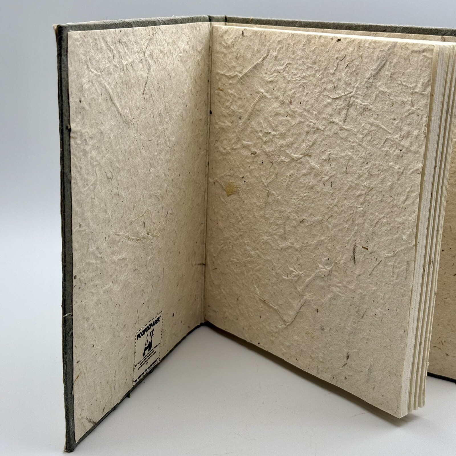 Panda PooPooPaper Journal /Recycled and Odorless Product Made From Panda Poo/30p