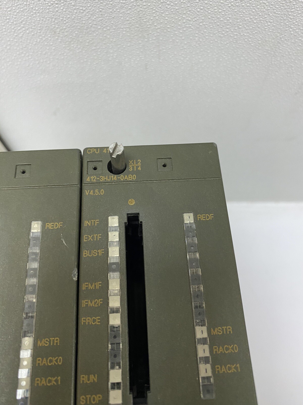 Siemens S7-400 CPU 412-3H 6ES7412-3HJ14-0AB0 + 2x 6ES7960-1AA04-0XA0