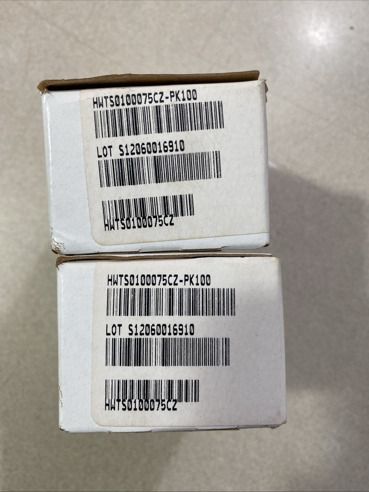 10 x 3/4″ Sheet Metal Screw Hex Washer Head Slotted Zinc SMS Type AB 2 Box