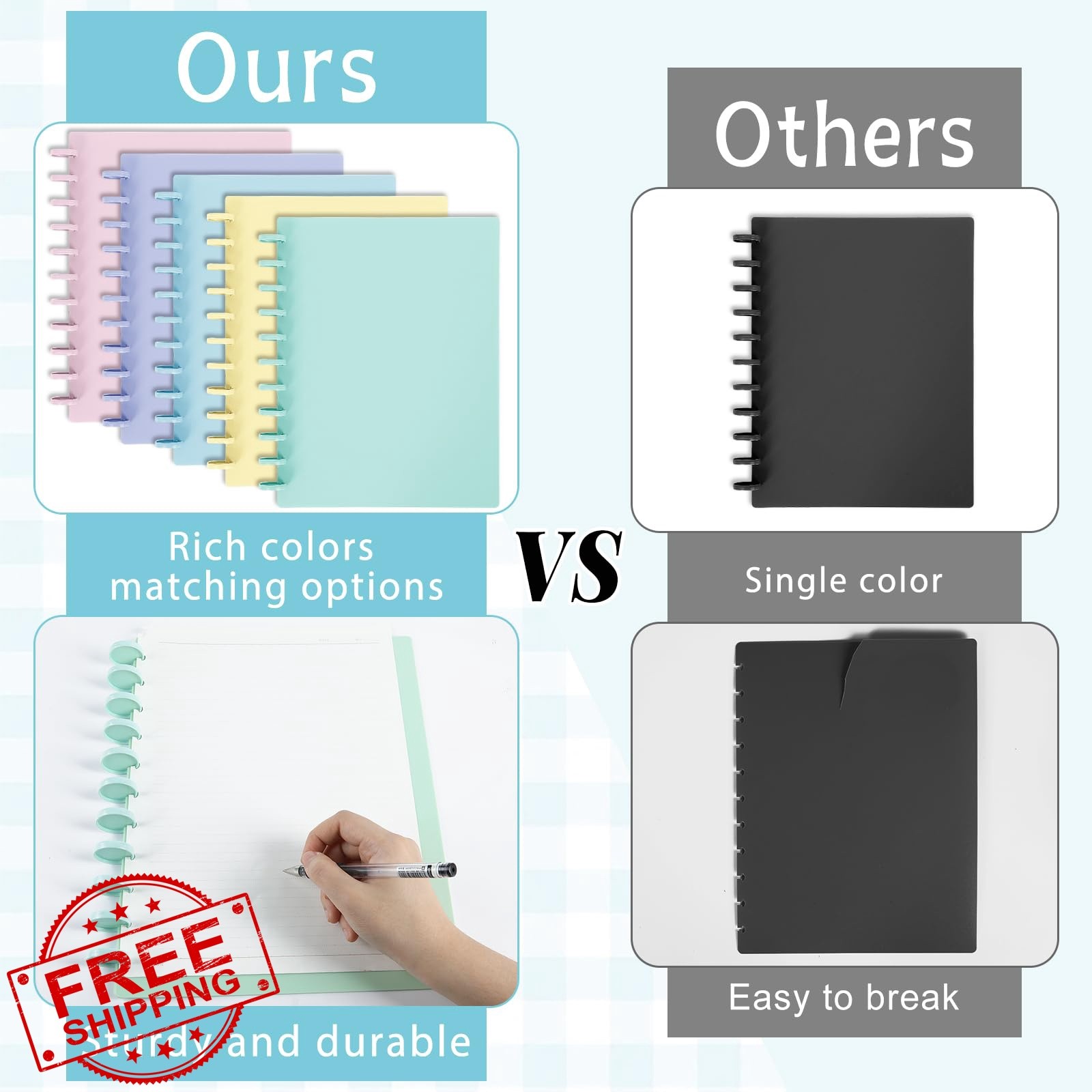 gisgfim discbound notebook cover Macaron