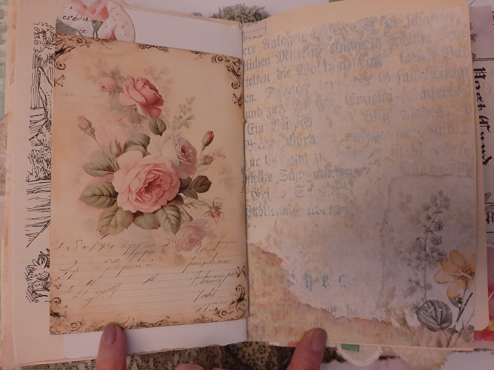 Junk Journal Handmade chunky «Secret Garden» Soft and squishy Classic Story