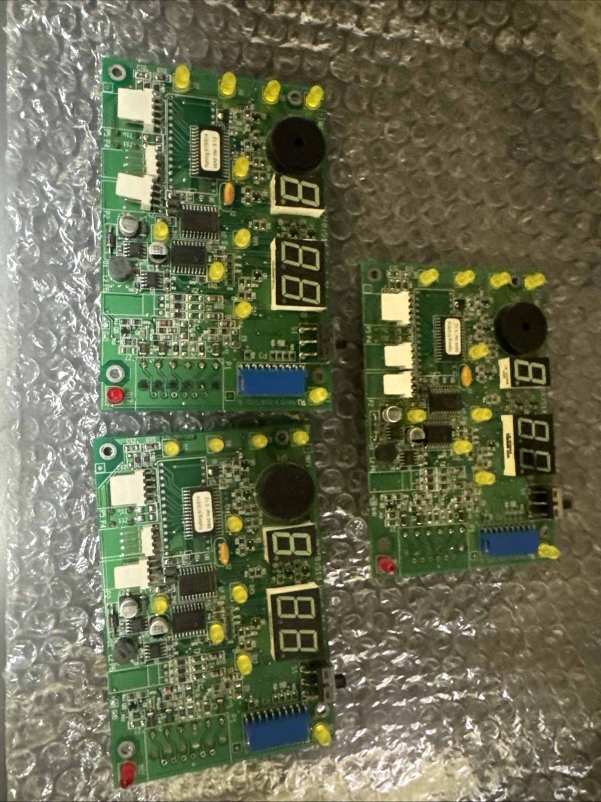 3x Display Module Circuit Board #487181514 for Wascomat TD3030 Dryer rev 1.21