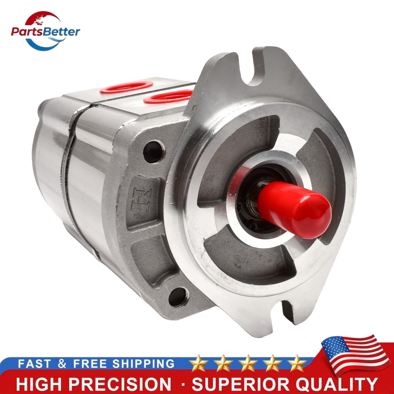 PGP51088G3LP For AGT Hydraulic Pump Two-Section for Skid Steer Loader KTT23 New