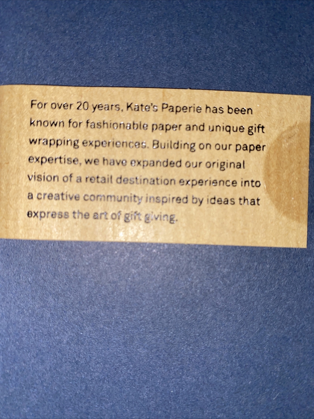 Kate’s Paperie Journal NoteBook 7×9” NEW Sealed 3 different sections