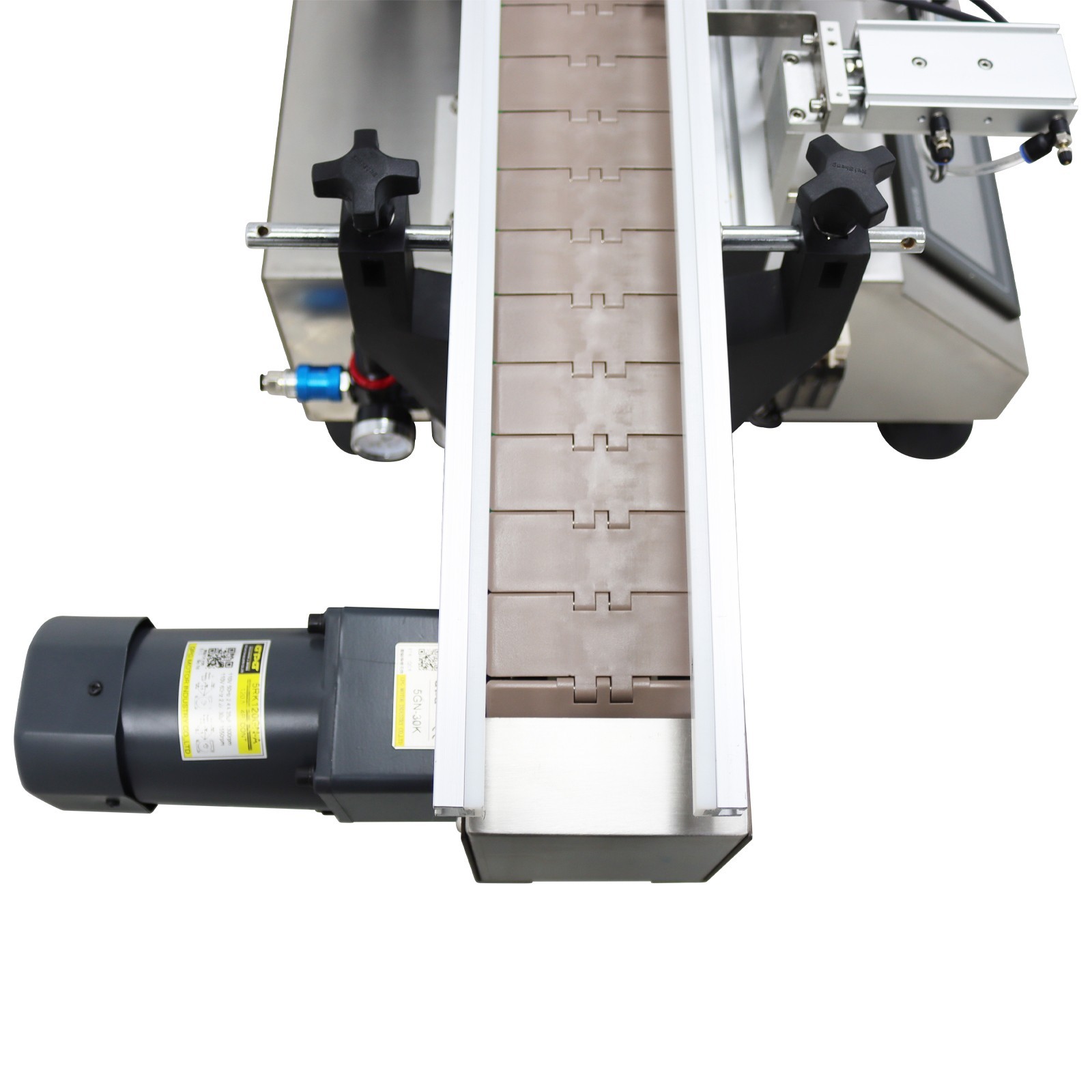 0.79-3.94»Desktop Conveyor Rubbing Capping Integrated Machine 10-30Bottles/min