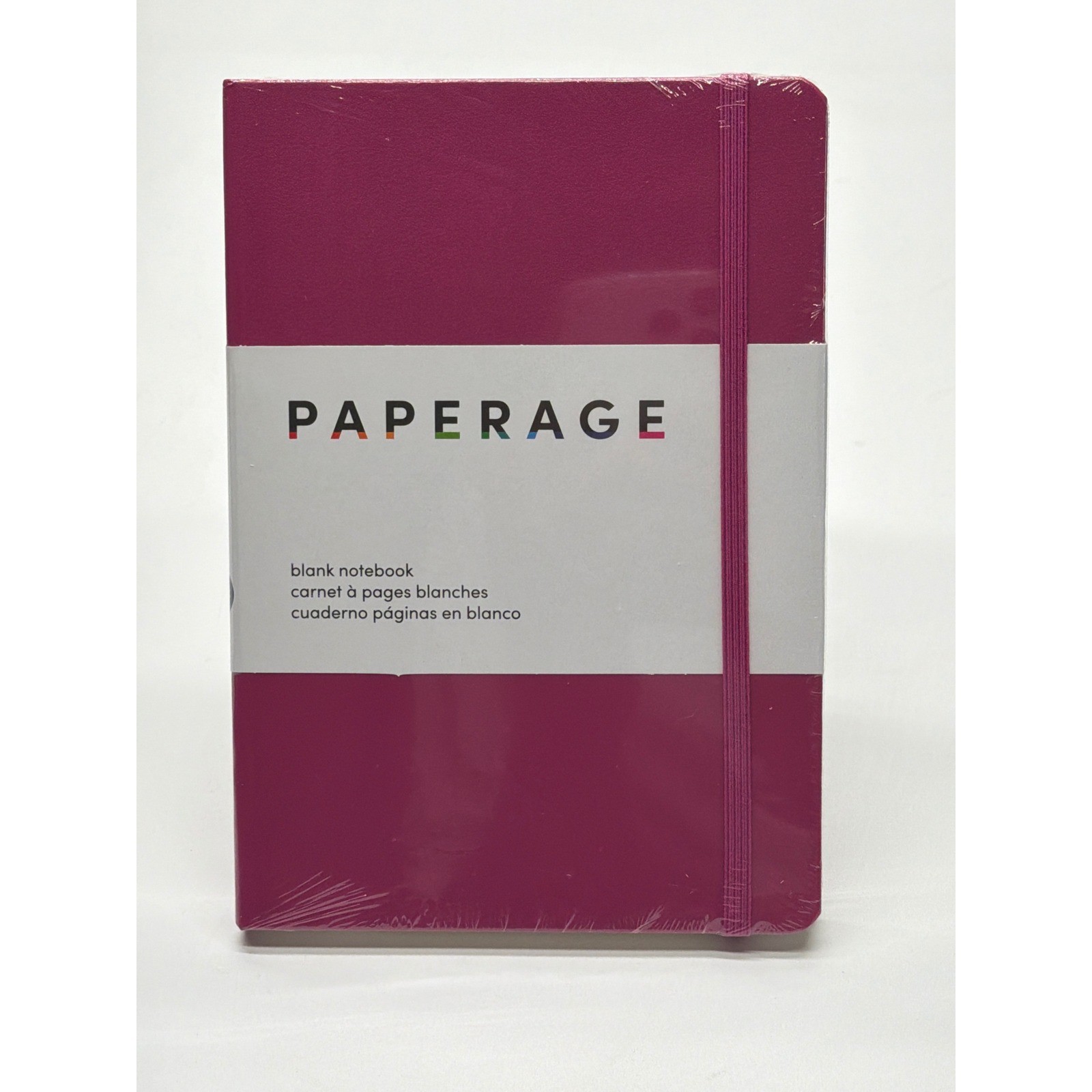 Paperage Blank Notebook Magenta Hardcover 160 Pages 100gsm 5.6×8 Journal NEW