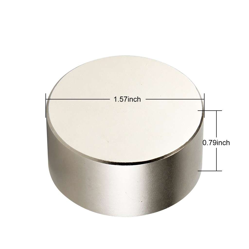 1/2/4/5pcs N52 Neodymium Rare Earth Magnet Big Super Strong Huge Size 40mm*20mm