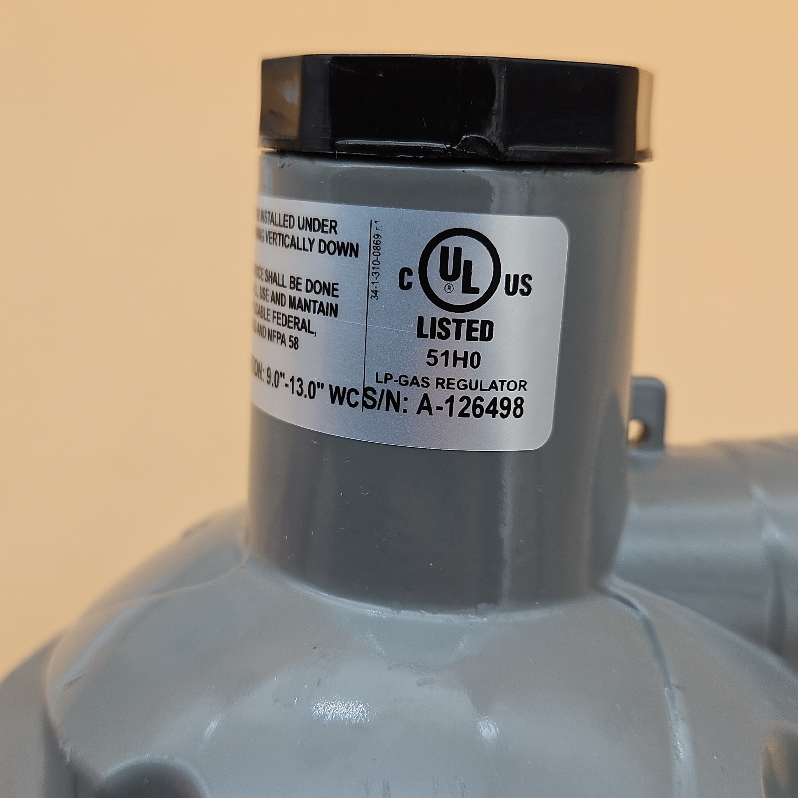 Cavagna Group Kosan Line Twin Stage Regulator 988TW-17 11″ WC 750000 BTU New