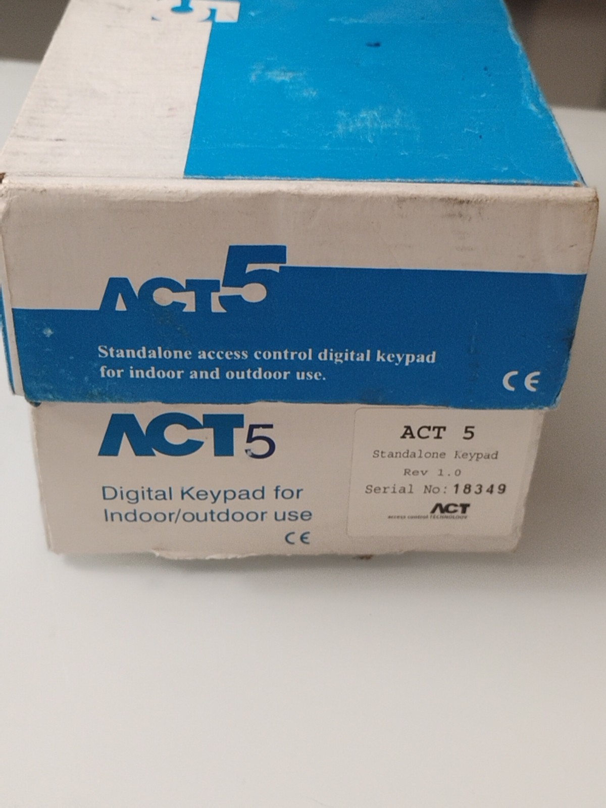 Lot Of 2 – ACT5 Stand Alone Digital Keypad Indoor/Outdoor Act 5 PLEASE READ