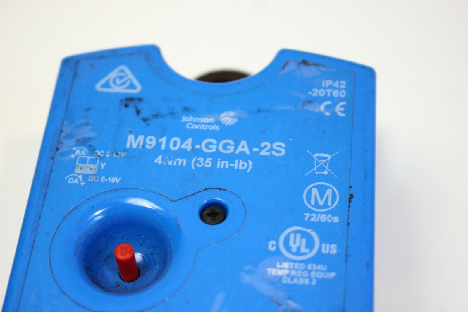 Johnson Controls M9104-GGA-2S 4Nm (35 in-lb) Electric Valve Actuator