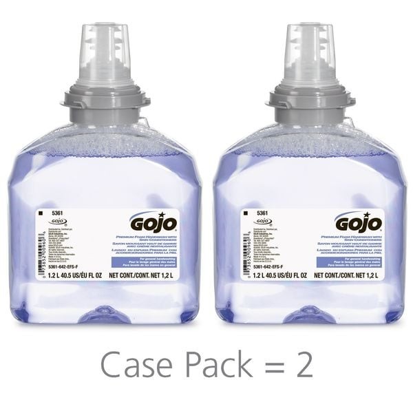 Gojo 5361-02 Hand Soap Refill, Tfx, 1, 200 Ml, Foam, Cranberry,