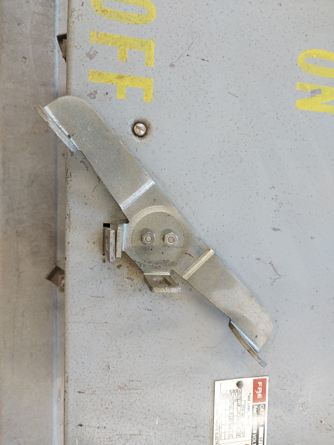 Federal Paciific Electric NO SP1132 100 Amps 240 Volts 3 Poles Fusible Switch