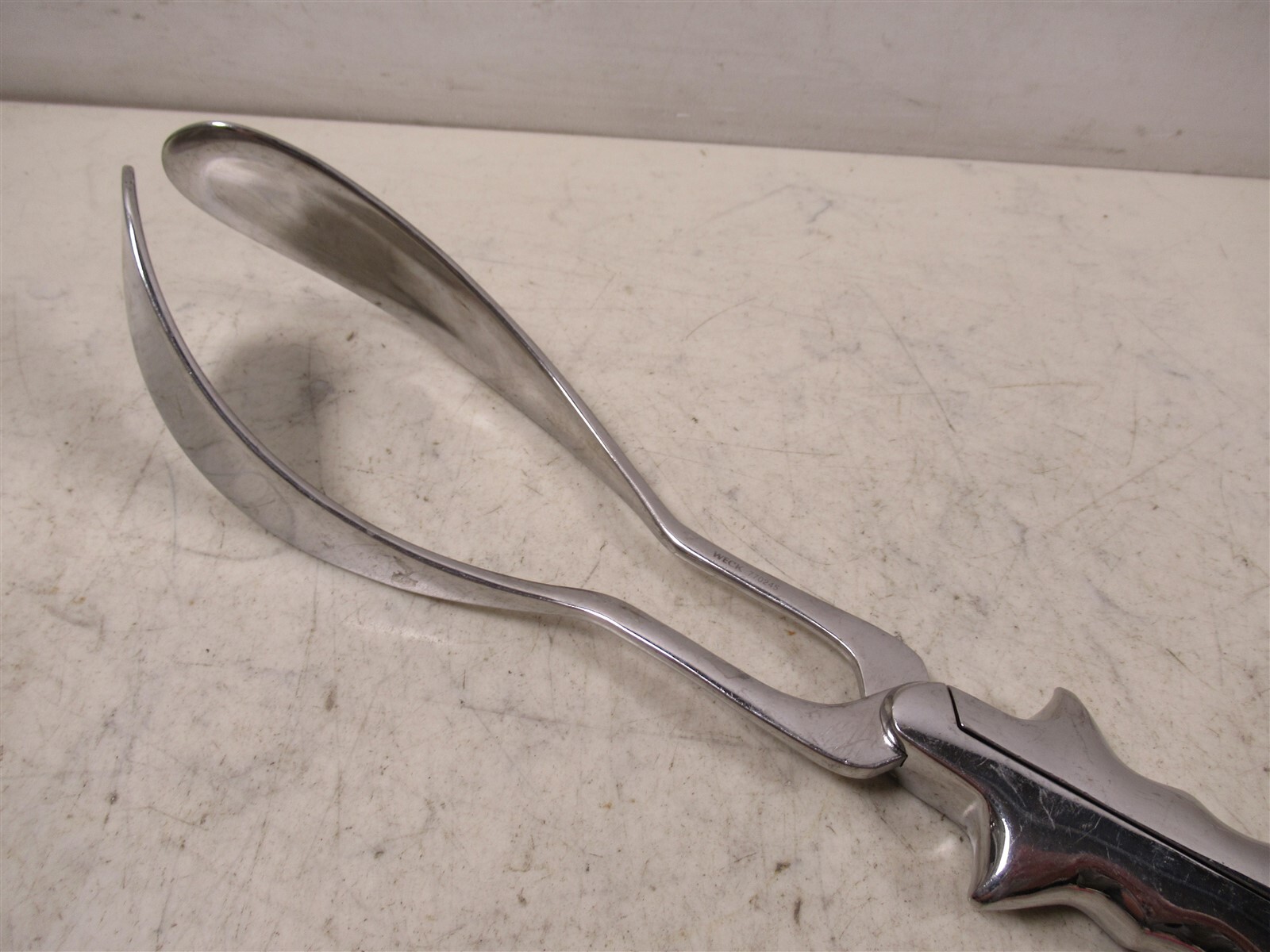 Weck 770245 Obstetrical Forceps 14.5″ Charity Hospital New Orleans 10/86 CHNO