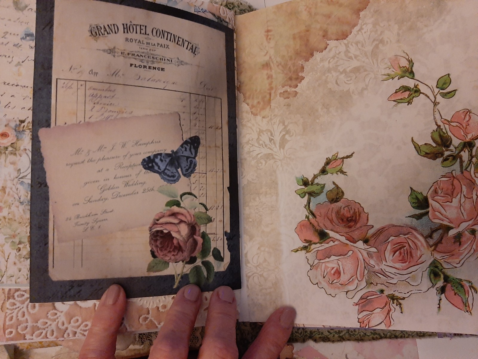 Junk Journal Handmade chunky «Secret Garden» Soft and squishy Classic Story