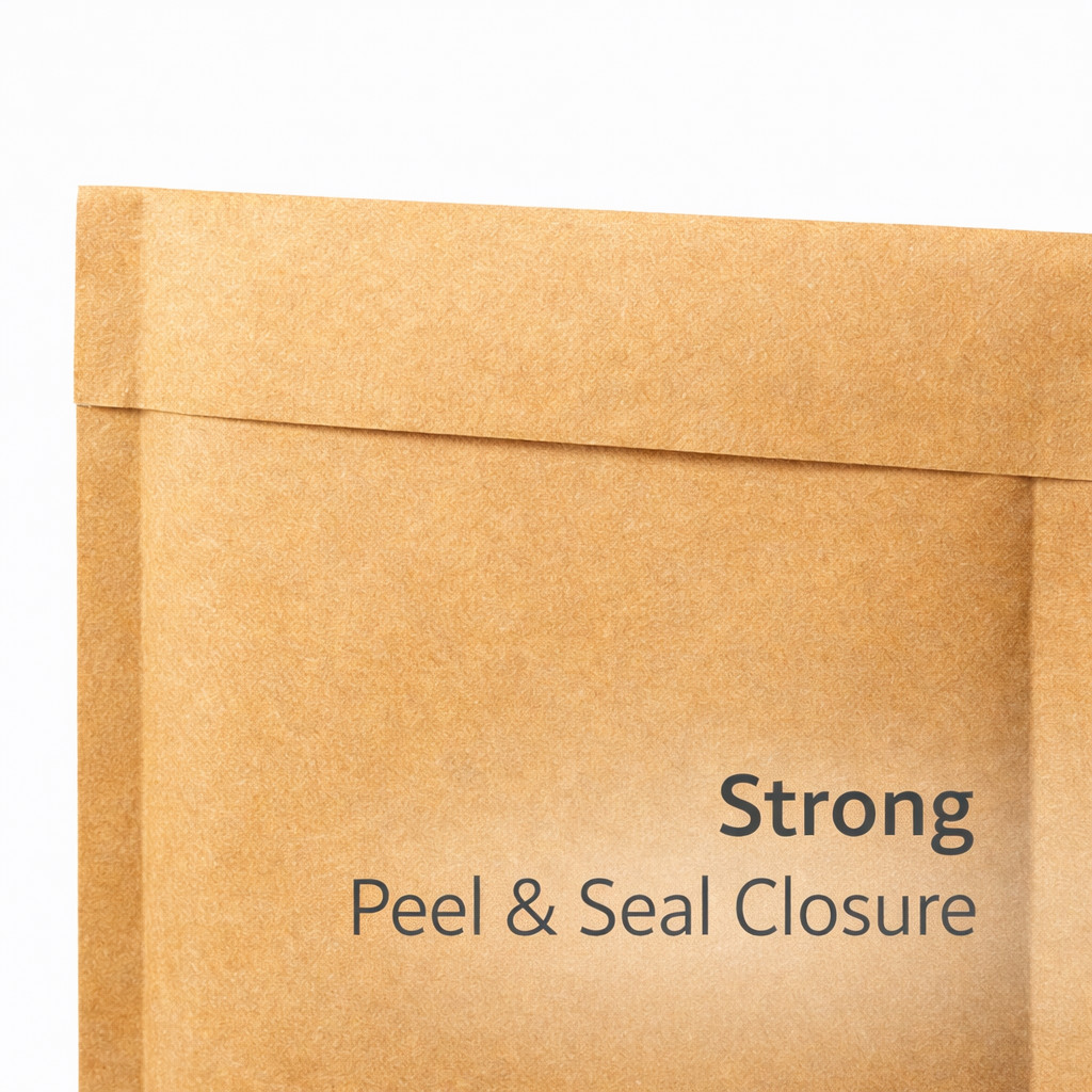 Kraft Bubble Mailers Padded Shipping Envelopes Bulk Any Size Self Seal Bags