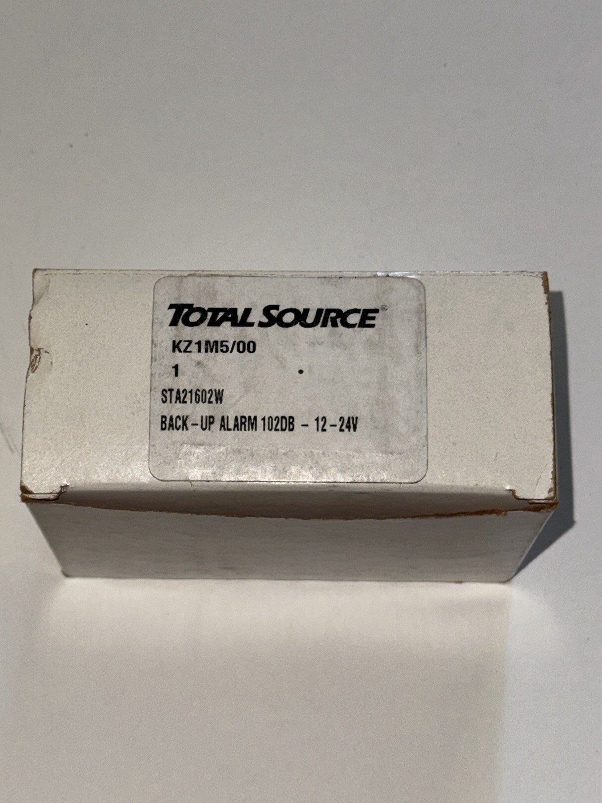 SAFE-T-ALERT STA21602W 102dB 12/24VDC BACKUP ALARM NOS