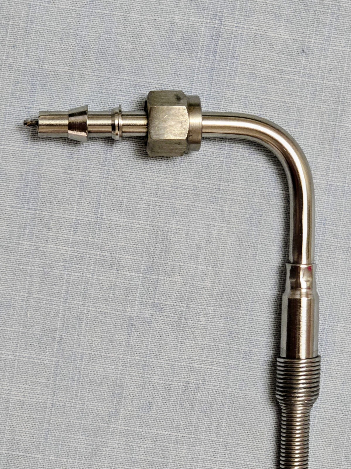 1/4″ EGT Probe Type K Exposed Tip 6′ Braided SS Overbraid USA Made