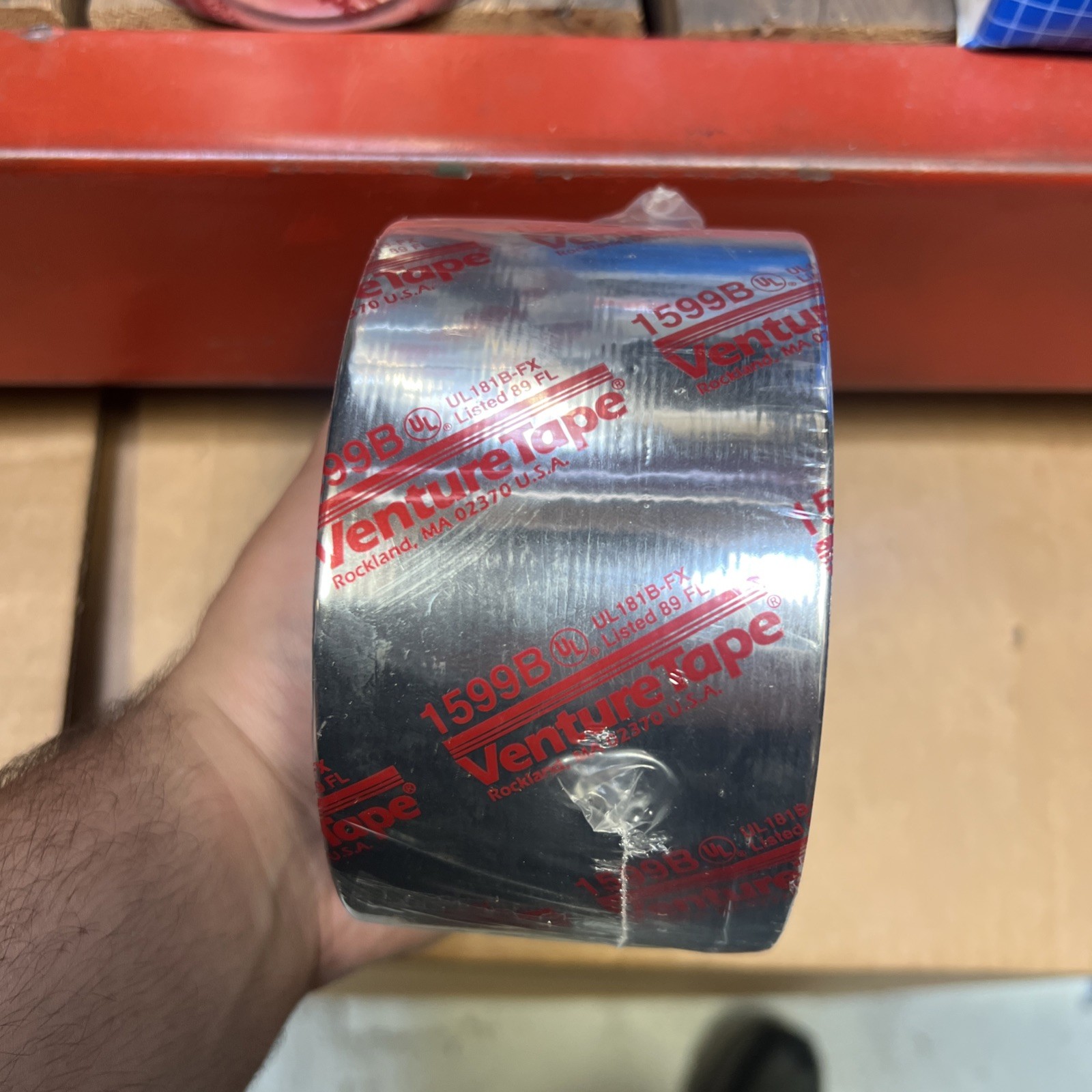 Venture Tape 1599B 3” UL181B-FX Polypropylene Flex Duct Tape Silver NEW