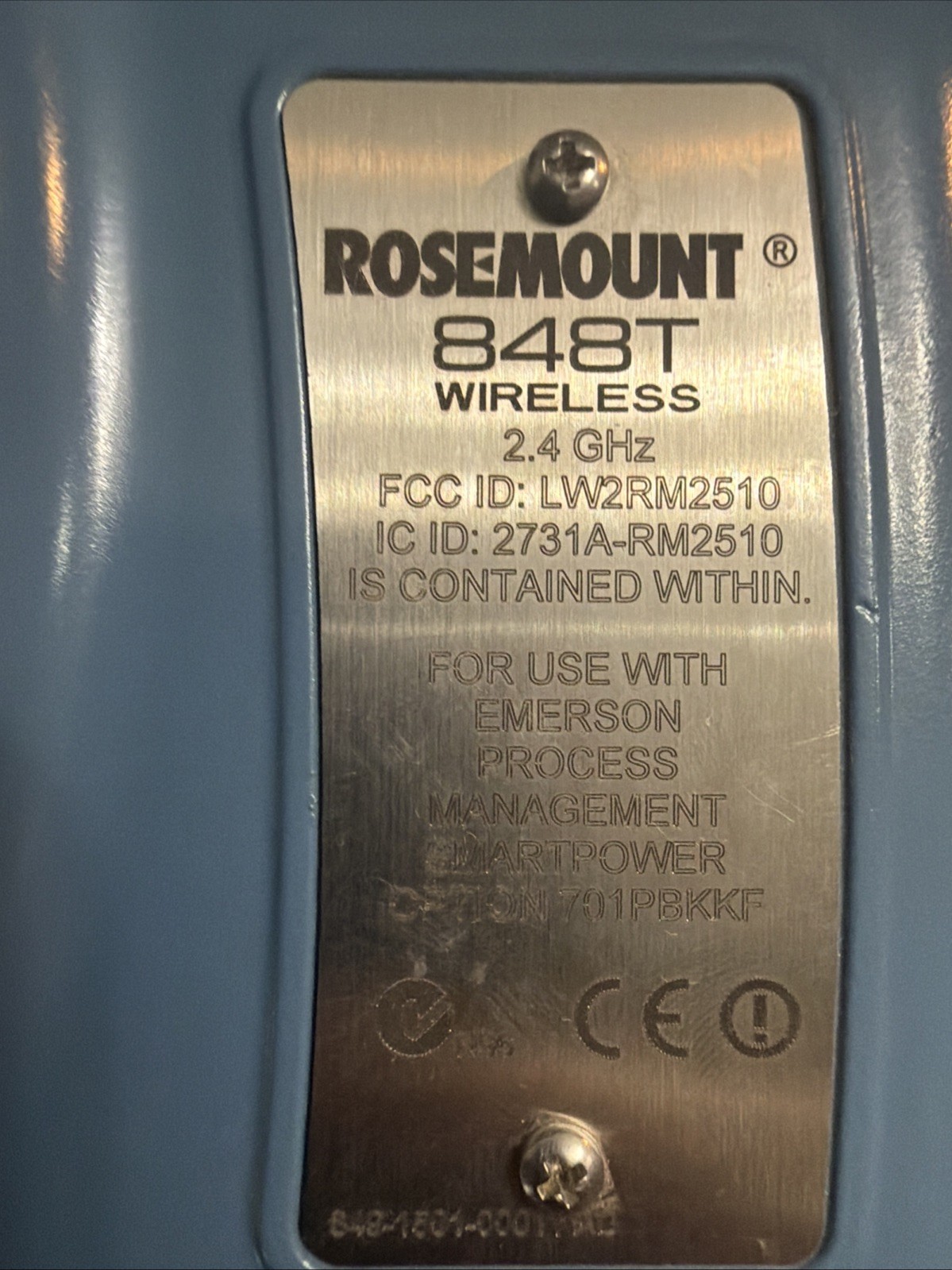 Rosemount 848T Wireless Temperature Transmitter 848TXN5S002WA3WK1B6HA1C1F5C4Q4