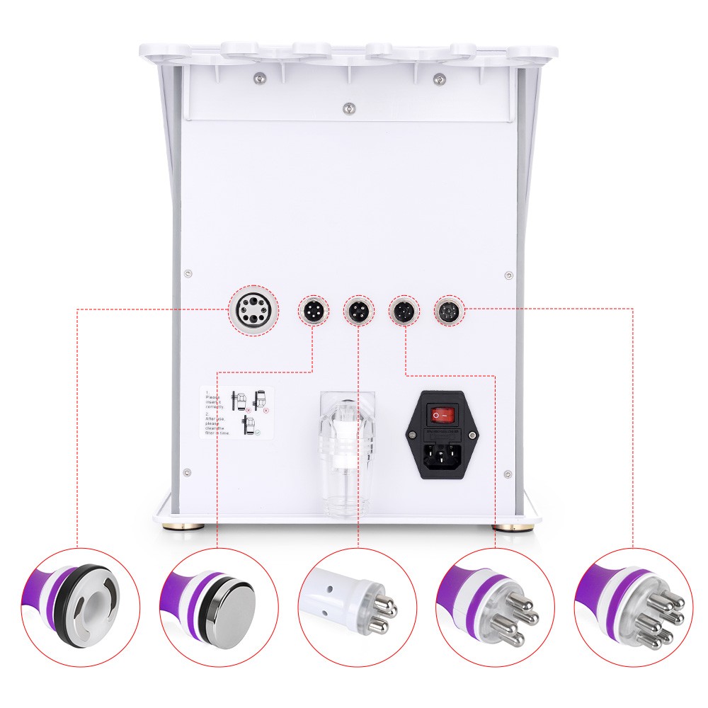 5 in 1 Beauty Machine for Body Massage Facial Skin Care Home & Salon Device
