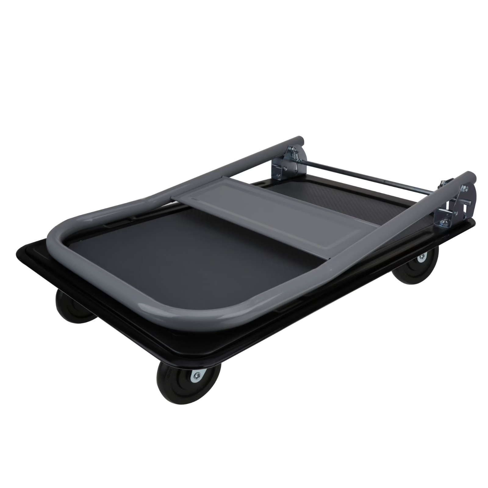 Hyper Tough 300 Pound Capacity Heavy Duty Utility Rolling Cart, Blue/Gray